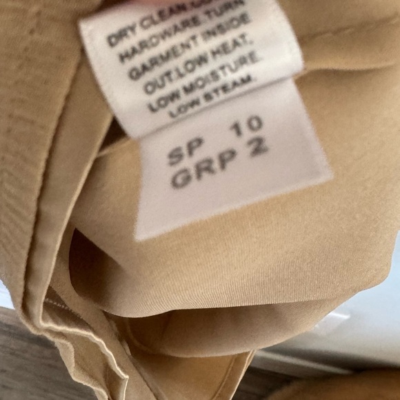 St. John Silk Wide Leg Trousers Women’s size 4 - Picture 8 of 11